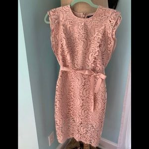 Marciano Pink Lace Dress